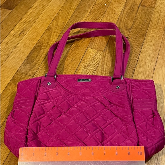 *Like New!* Vera Bradley Magenta Pink Quilted Tote - Picture 9 of 10